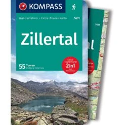 KOMPASS WANDERFÜHRER ZILLERTAL, 55 TOUREN