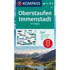 KOMPASS WANDERKARTE 02 OBERSTAUFEN, IMMENSTADT IM ALLGÄU