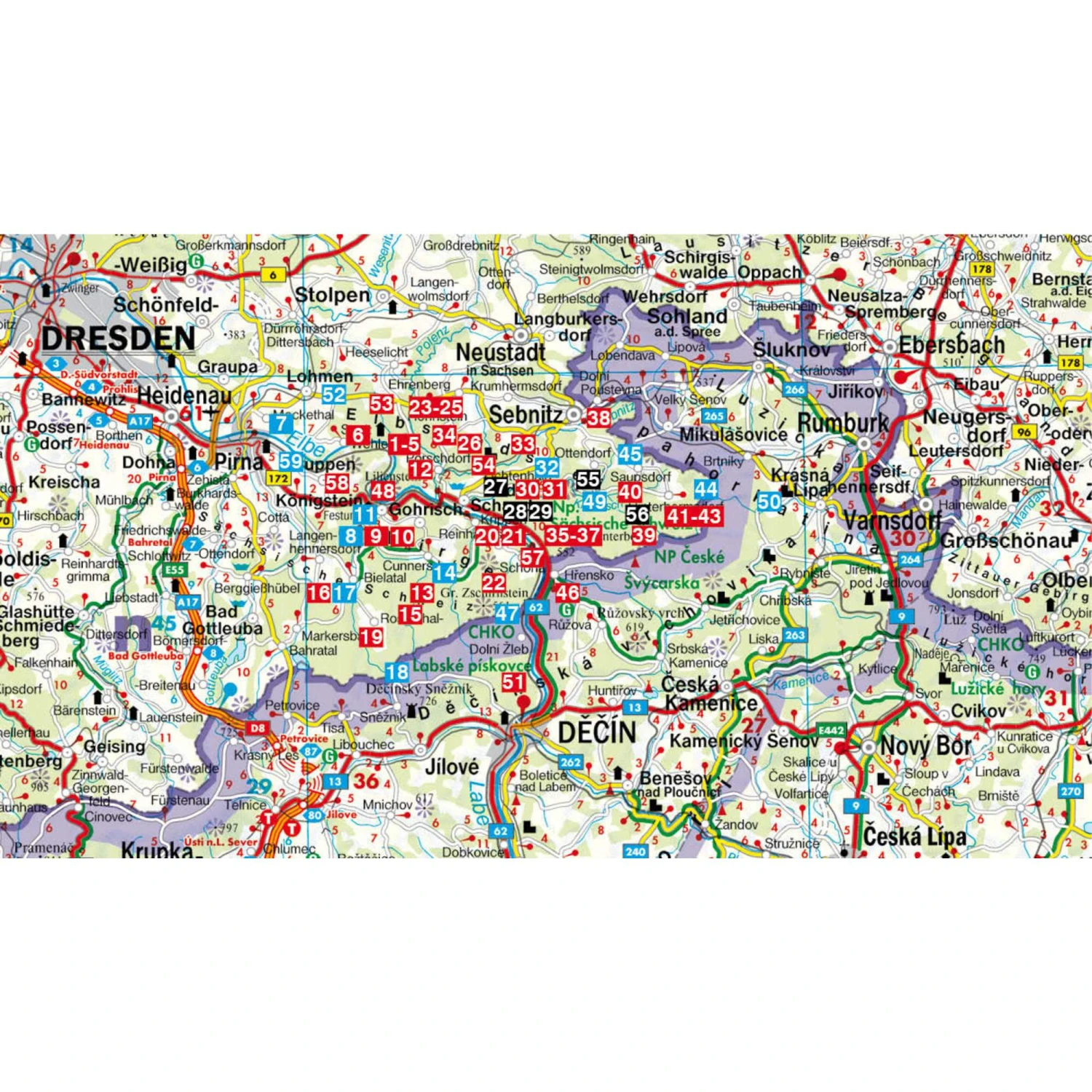 ELBSANDSTEINGEBIRGE - Wanderführer 4 ELBSANDSTEINGEBIRGE - Wanderführer – Bild 2